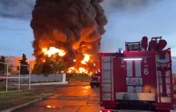 В ВСУ рассказали, как пожар на нефтебазе в Крыму повлиял на российские корабли в Черном море