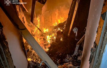 Россияне атаковали базу отдыха в Харьковской области