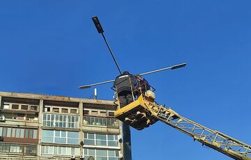 Кривой Рог снова со светом после российской атаки: фото Кривой Рог снова со светом после российской атаки: фото