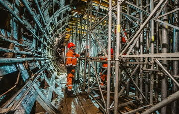 Між станціями метро ”Деміївська” та ”Либідська” будують новий шматок тунелю