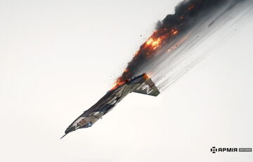 В Донецкой области сбит российский Су-25