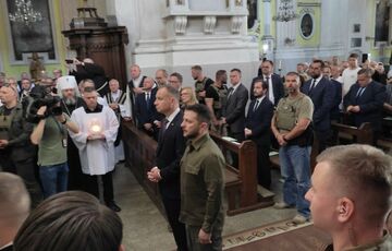 Зеленский и Дуда встретились в Луцке