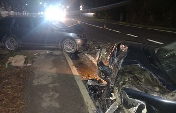 Во Львовской области пьяный водитель устроил тройную аварию