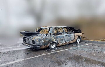 Растет число раненых в Херсоне: кадры с места обстрела