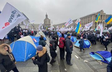 Протесты ФОПов: на Майдане в Киеве снова собираются люди Протесты ФОПов: на Майдане в Киеве снова собираются люди
