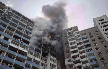 Через російський ракетний удару у Києві: троє людей загинули 14 осіб отримали поранення