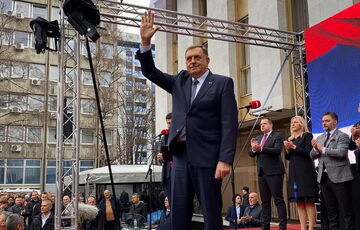 ЦИК Боснии и Герцеговины аннулировал мандат президента Республики Сербской Милорада Додика