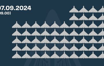 Вночі ППО збила 58 шахедів, ще 6 - вилетіли до Росії, Білорусі та окупованої Луганської області