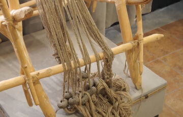 Ткань возрастом 6 тысяч лет показали на выставке в украинском музее: фото, видео