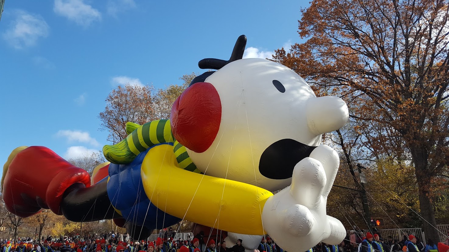 В Нью-Йорке в честь Дня благодарения провели традиционный парад ”Macy’s”: ВИДЕО — фото