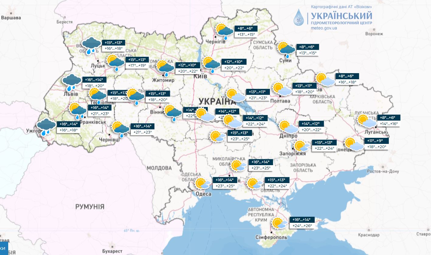 В Україну увірветься 30-градусне тепло — фото