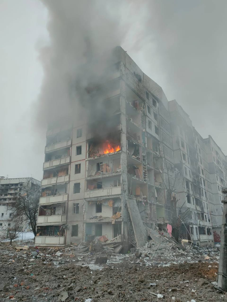 Растет число раненых в результате удара по Харькову: фото последствий — фото