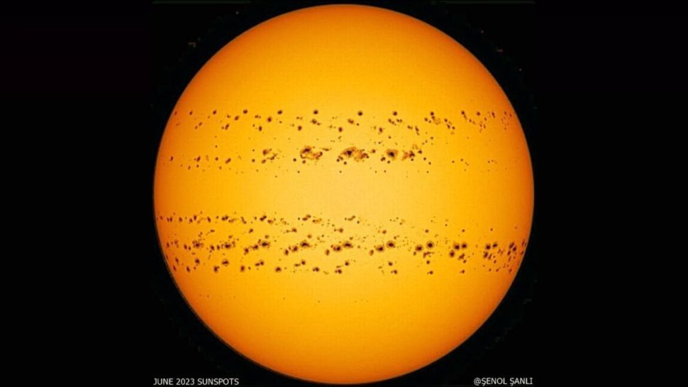 Солнце быстро приближается к взрывному пику: количество солнечных пятен достигло 20-летнего максимума — фото