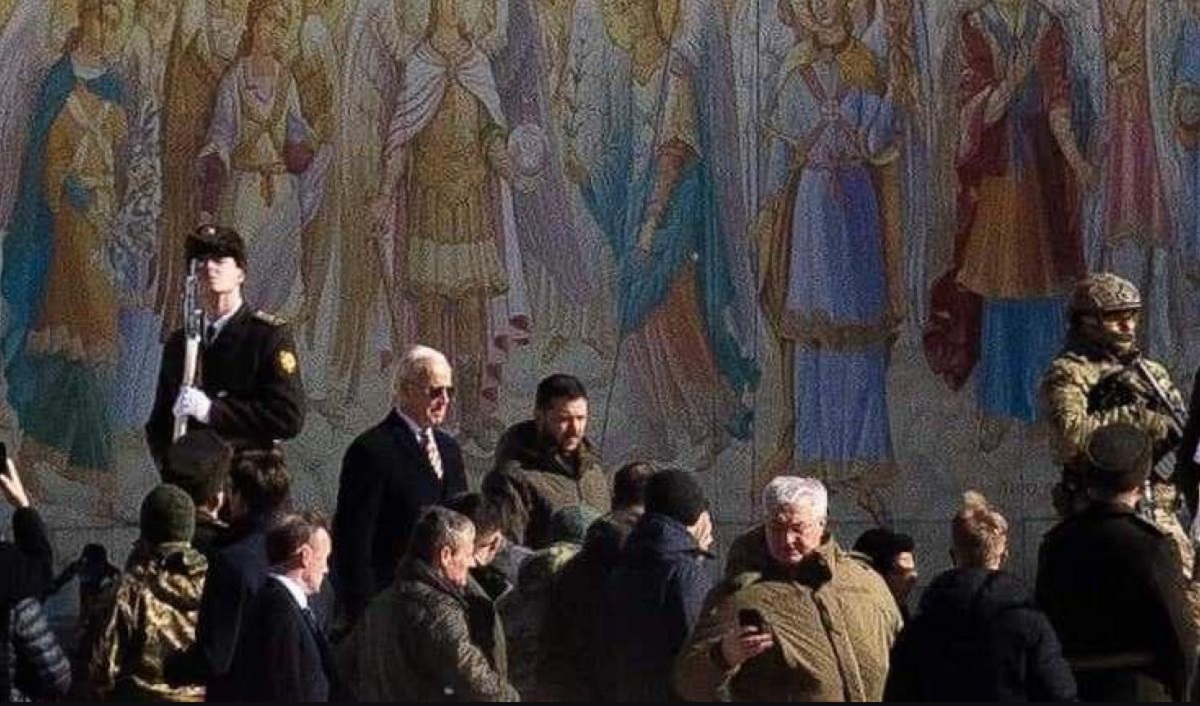 Джо Байден прибув до Києва з неанонсованим візитом  — фото