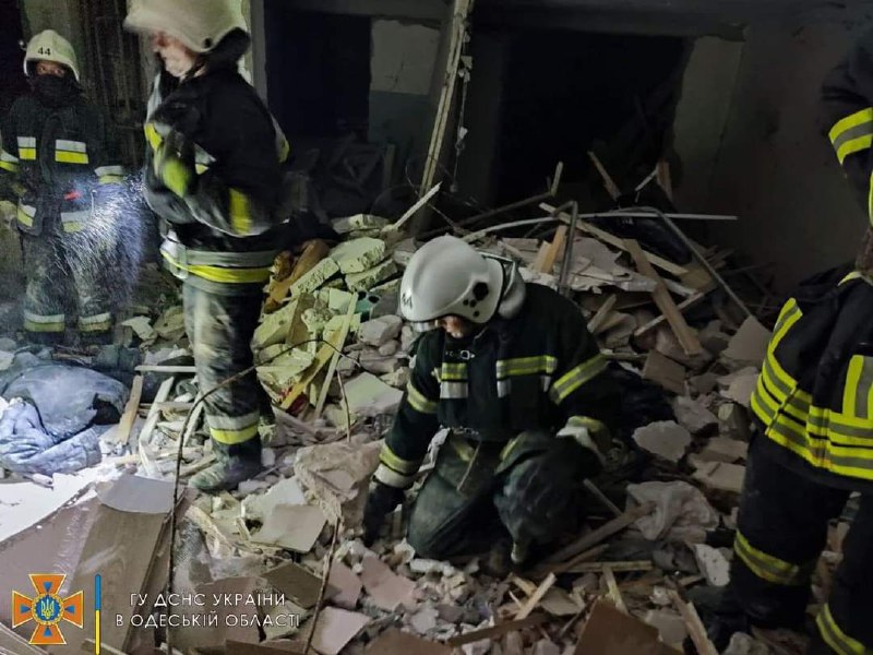 Число погибших в результате удара по Одесской области увеличилось, среди них 2 детей — фото 1