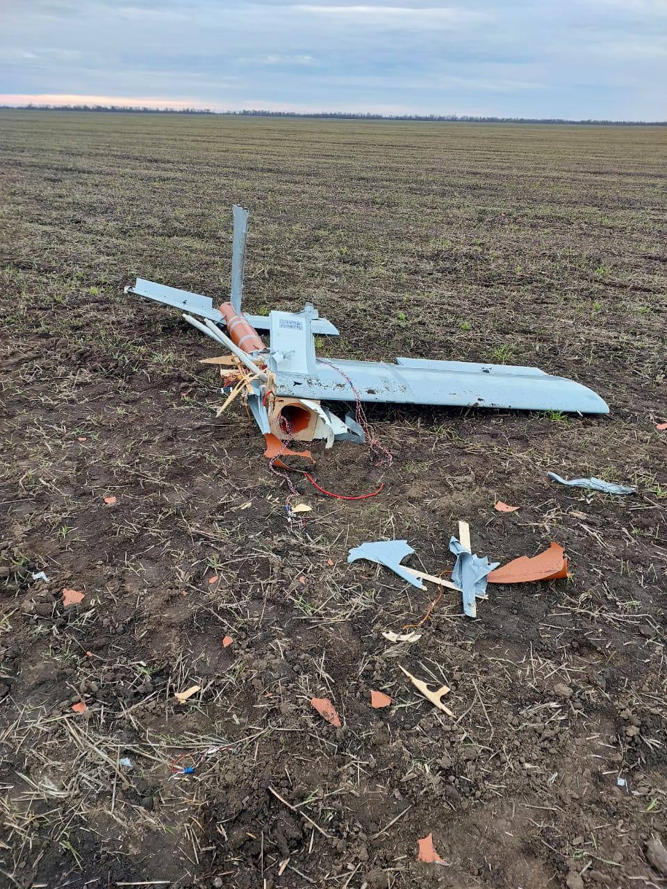 ”З г**на і палок”: у мережі показали російський дрон, який збили в Миколаївській області — фото