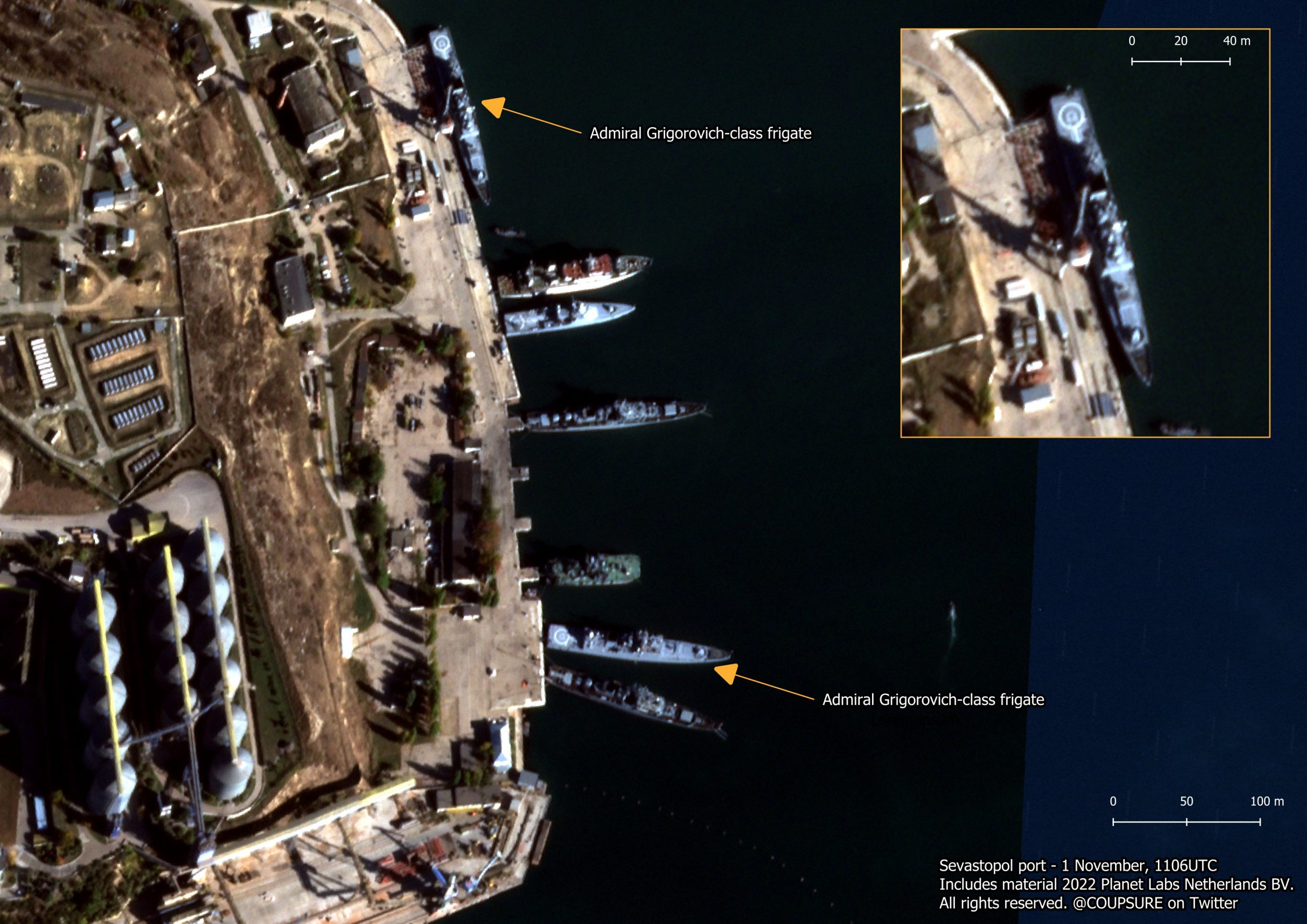 ”Атака дронов” в Севастополе: появились первые спутниковые снимки последствий — фото 2