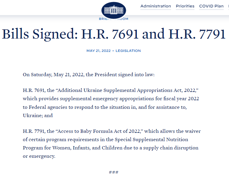 Байден утвердил помощь Украине на 40 млрд долларов — фото