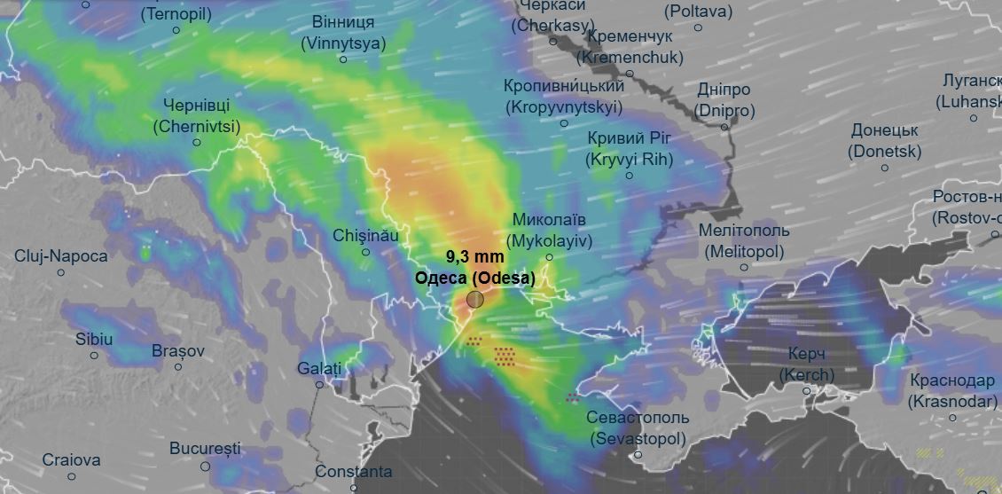 Одесу заливає безперервна злива: перекриті вулиці, відключаються світлофори, важко з транспортом — фото 1