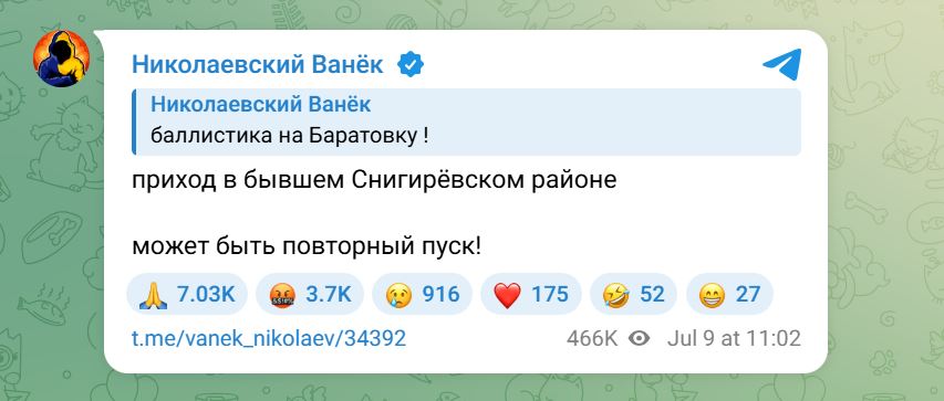 Россияне ударили баллистикой по фермерскому хозяйству в Николаевской области — фото 2
