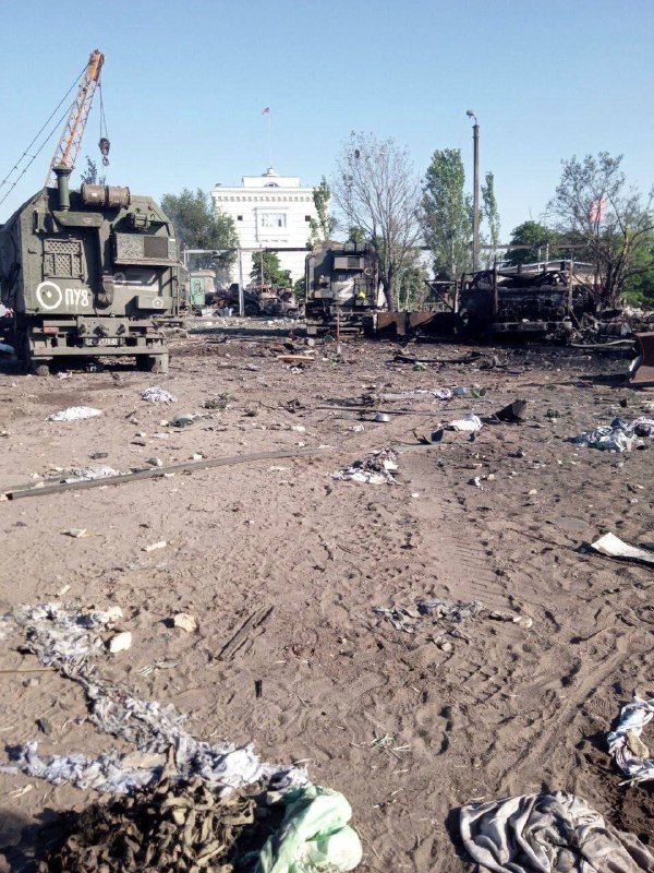 ВСУ уничтожили базу россиян в Новой Каховке — фото 4