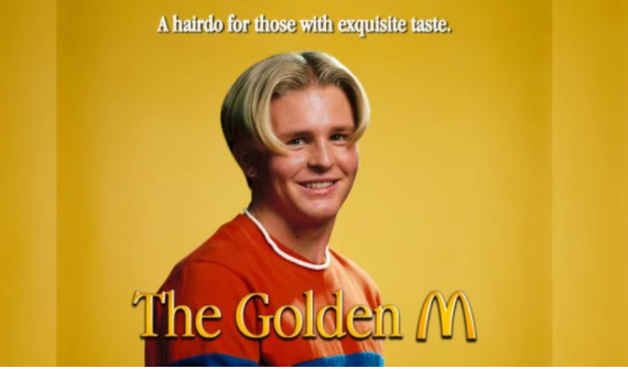 У Стокгольмі відкрився барбершоп, де роблять зачіску у формі логотипу McDonald's — фото