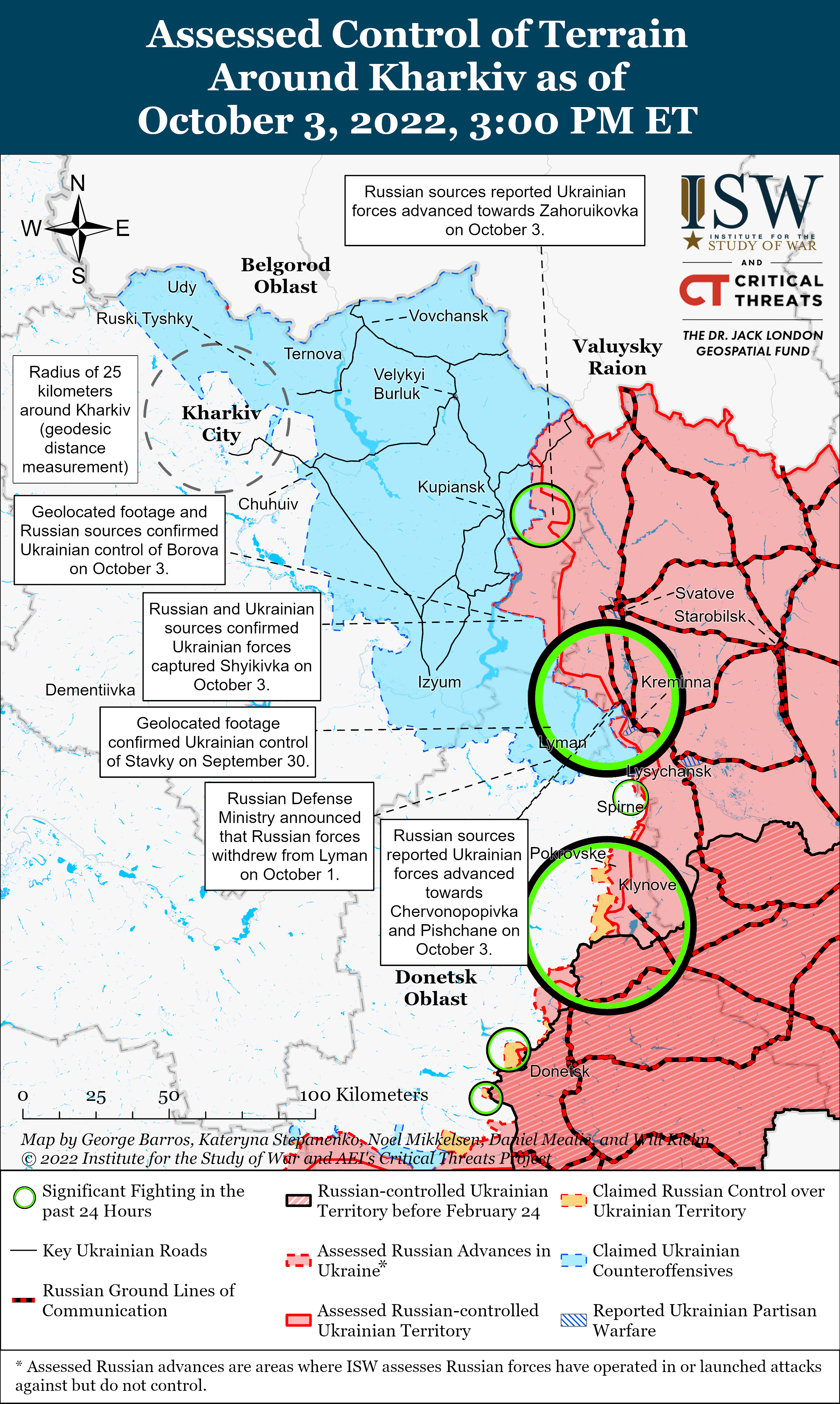 ВСУ могли прорвать границу Луганской области в направлении Кременной, - ISW — фото 1