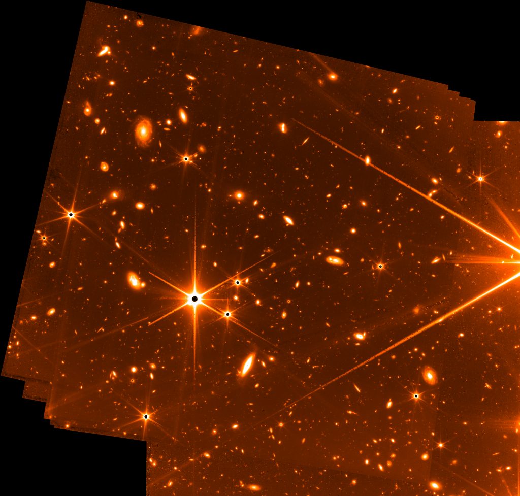 Телескоп Джеймса Уэбба получил самый глубокий снимок Вселенной — фото 1