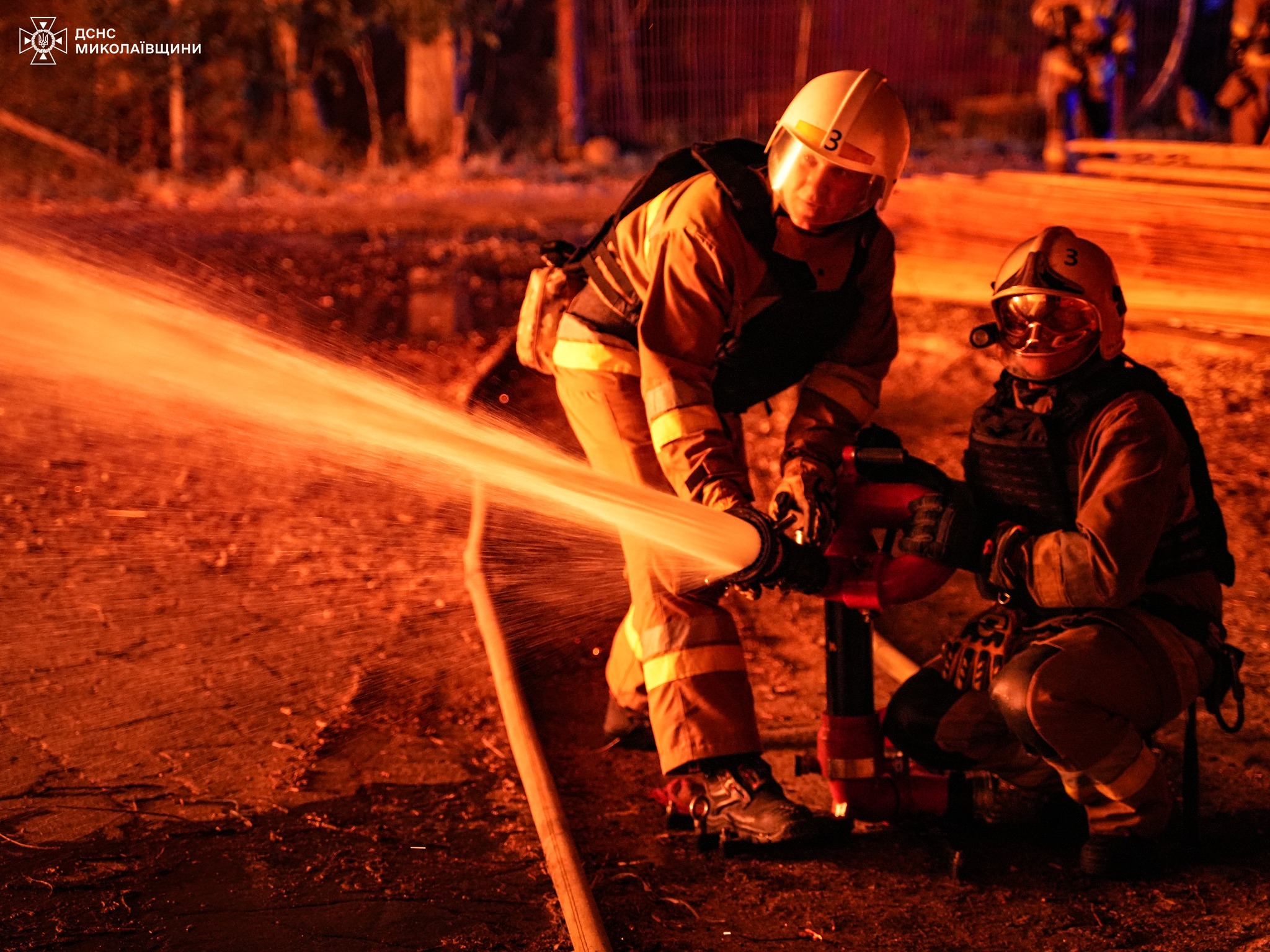 Масштабну пожежу на деревообробному підприємстві у Миколаєві ліквідували: кадри — фото 18
