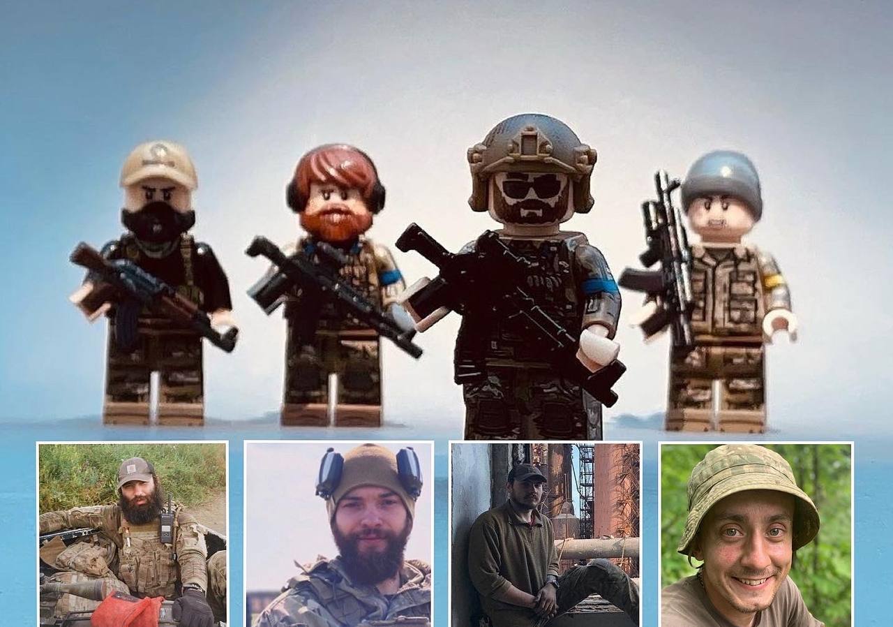 LEGO выпустило фигурки четырех защитников Мариуполя: фото — фото