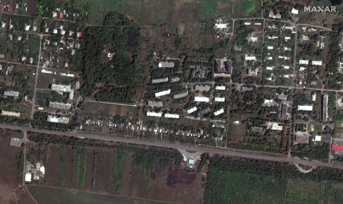 Maxar показала спутниковые снимки уничтоженного Бахмута — фото