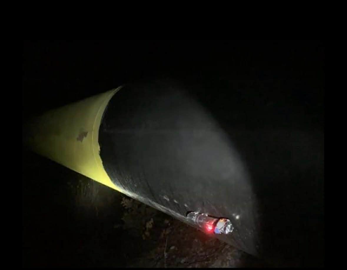 У Волгоградській області виведено з ладу магістральний газопровід ”Центральна Азія - Центр” — фото 1