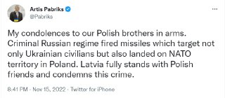 Российские ракеты упали в Польше, двое погибших. Страна собирает Комитет нацбезопасности — фото 2