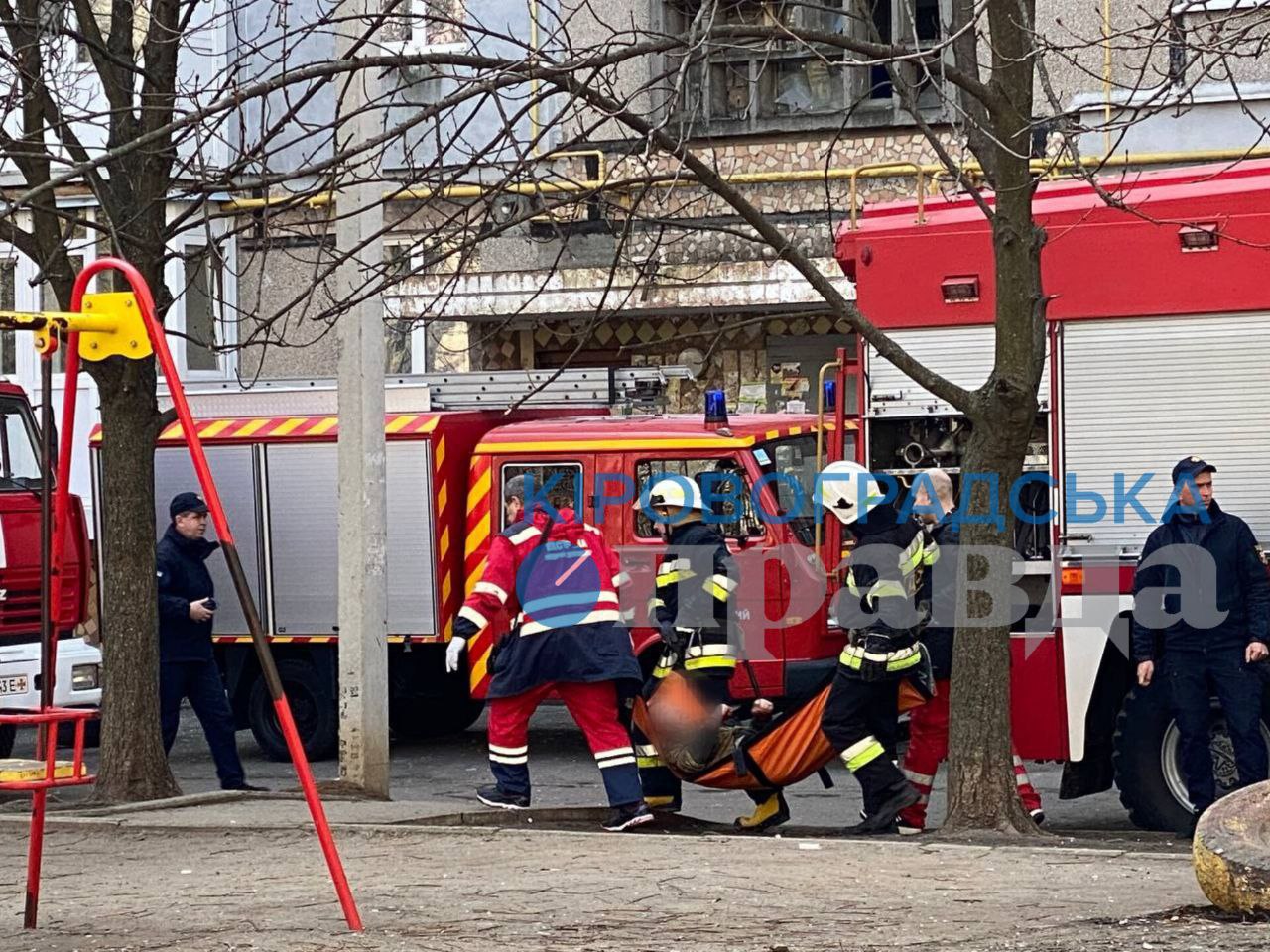 В Кропивницком произошел взрыв газа в многоэтажке (фото, видео) — фото