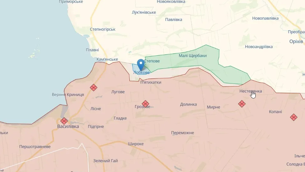ВСУ продвинулись на Мелитопольском и Бердянском направлениях — фото