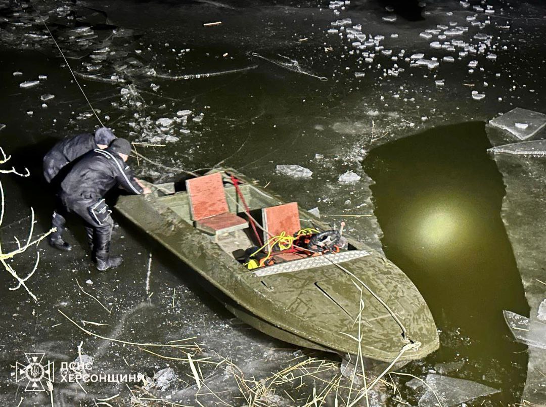 Водолази знайшли тіла двох дітей, які провалилися під кригу на річці Інгулець — фото 4