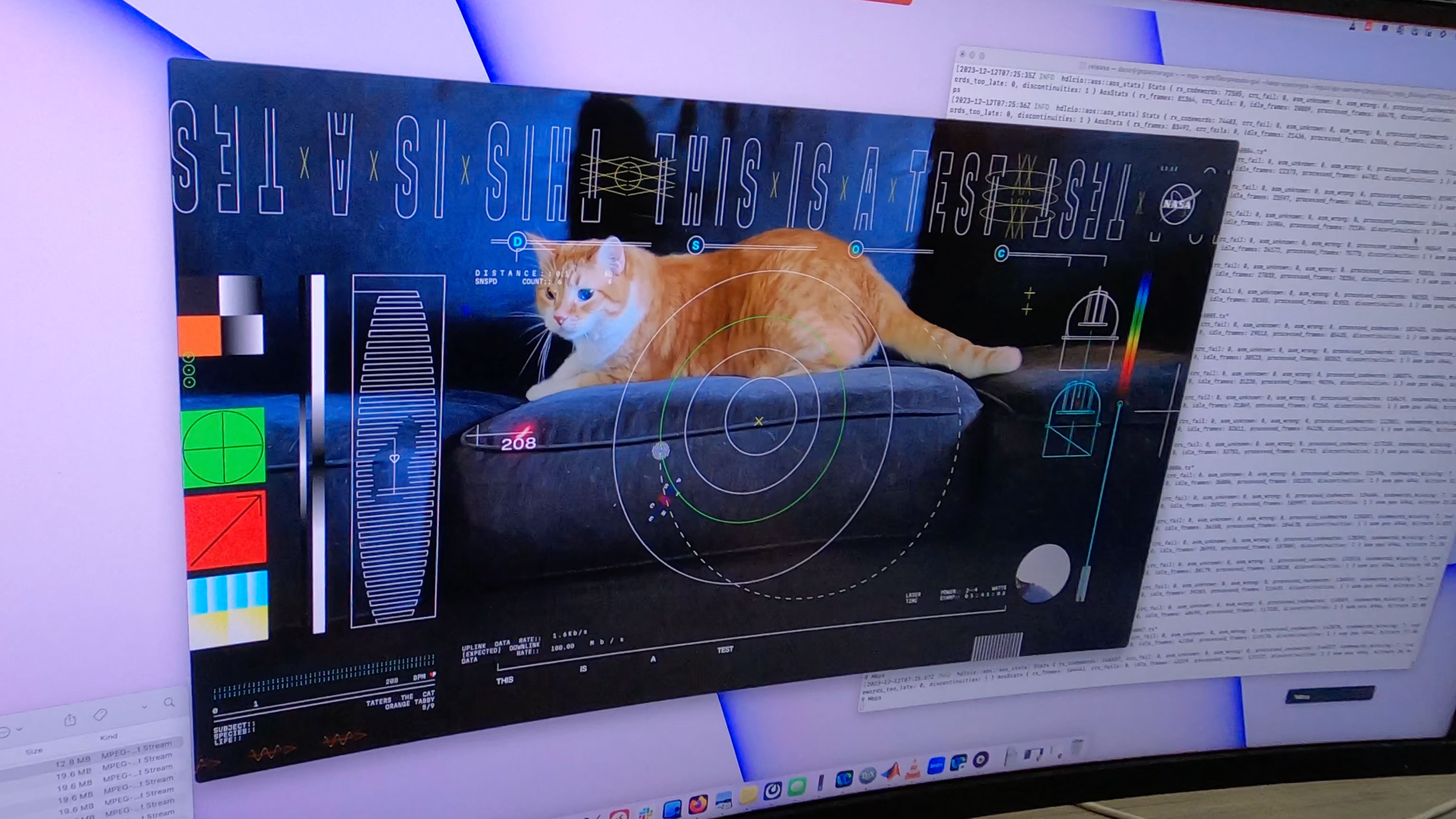 NASA по лазерному лучу передало на Землю из дальнего космоса видео с  котиком | Postfuctum.info