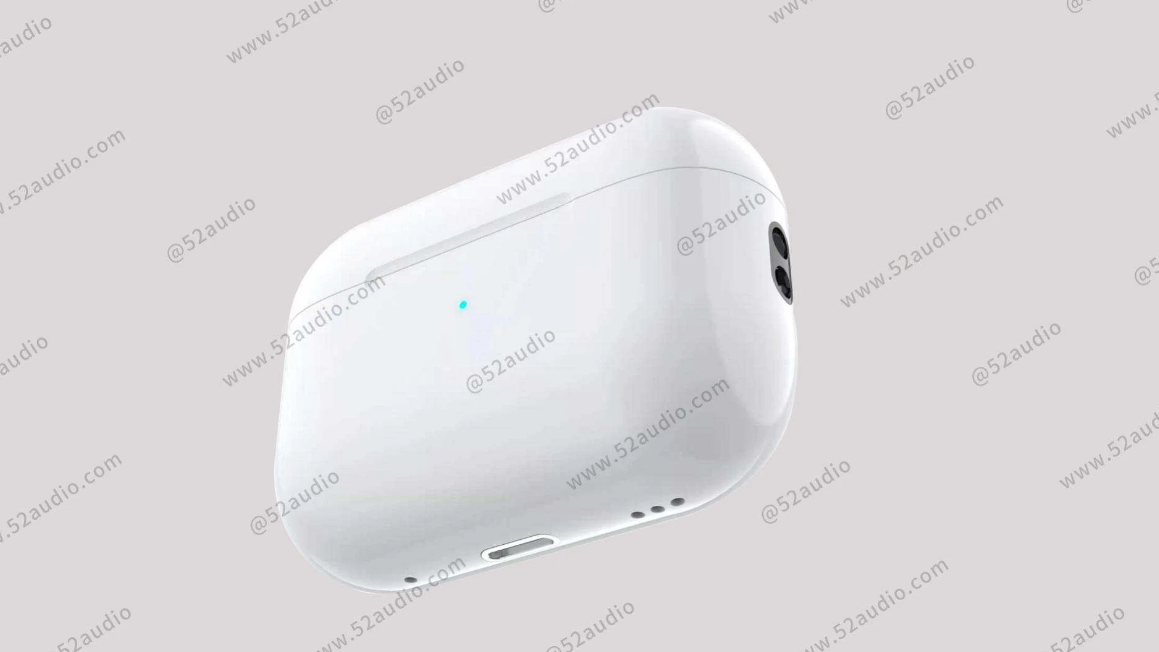 Без USB-C: показали рендеры Apple AirPods Pro 2 с фирменным разъемом Lightning — фото 2