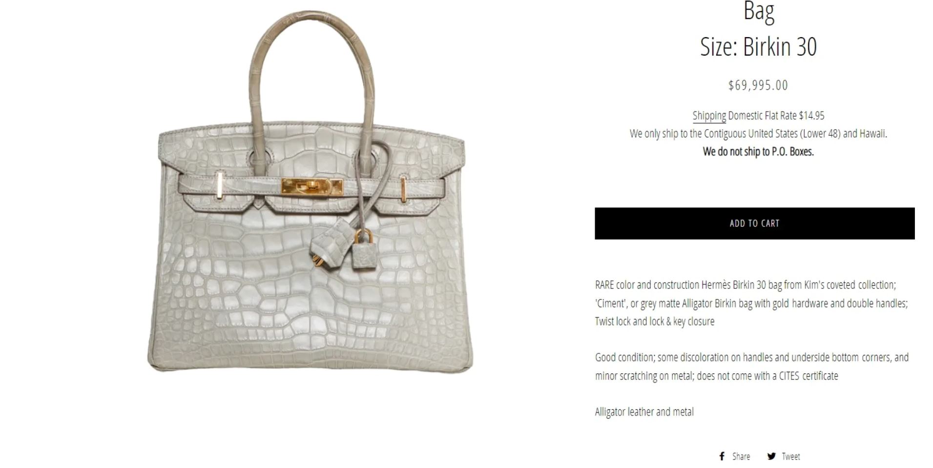 Ким Кардашьян возмутила сеть продажей потрепанной сумки Hermes Birkin за  тысяч — фото