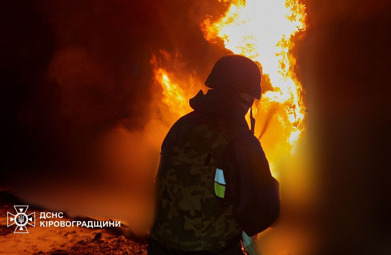 Росіяни атакували об'єкти критичної інфраструктури у Кіровоградській області — фото 1