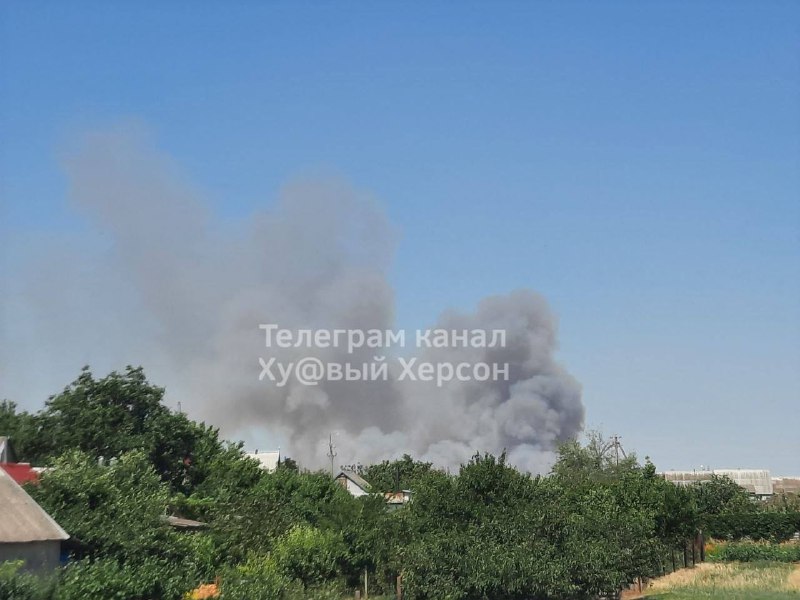 Российская авиация нанесла удар по своим же позициям в Херсонской области — фото 1