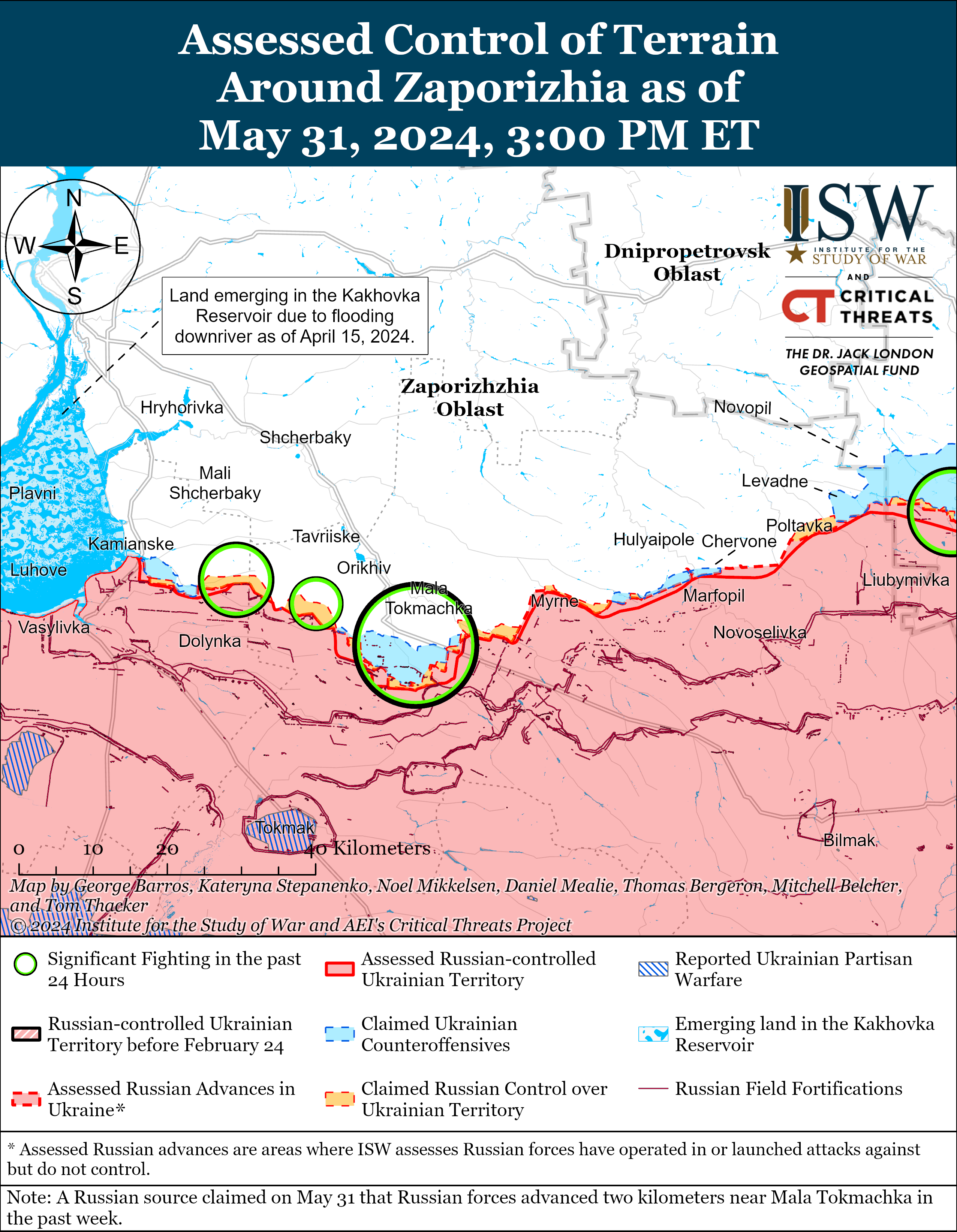 Российские войска захватили 752 кв. км территории Украины с начала года, - ISW — фото