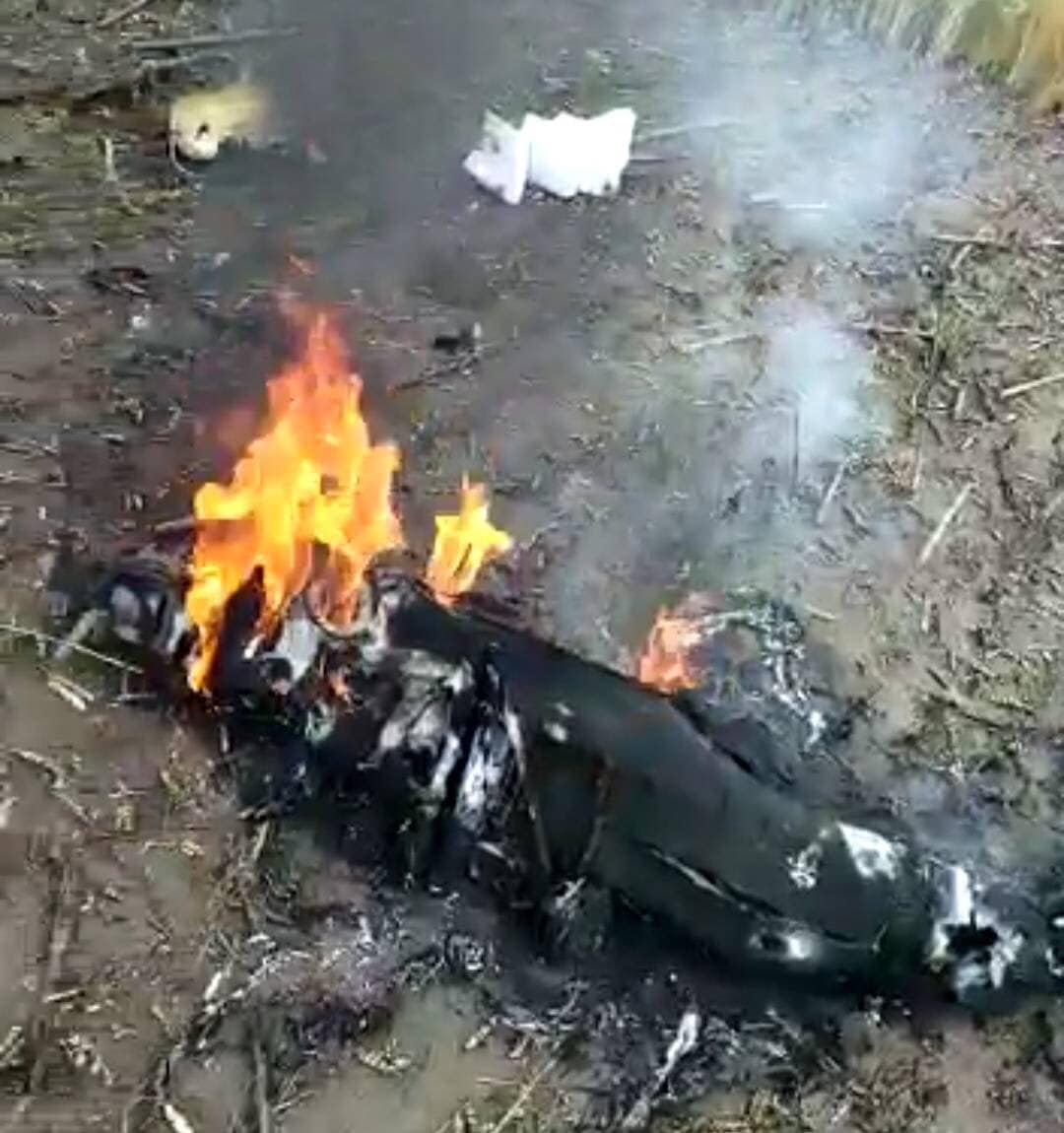 На сході ЗСУ збили російський Су-25 — фото