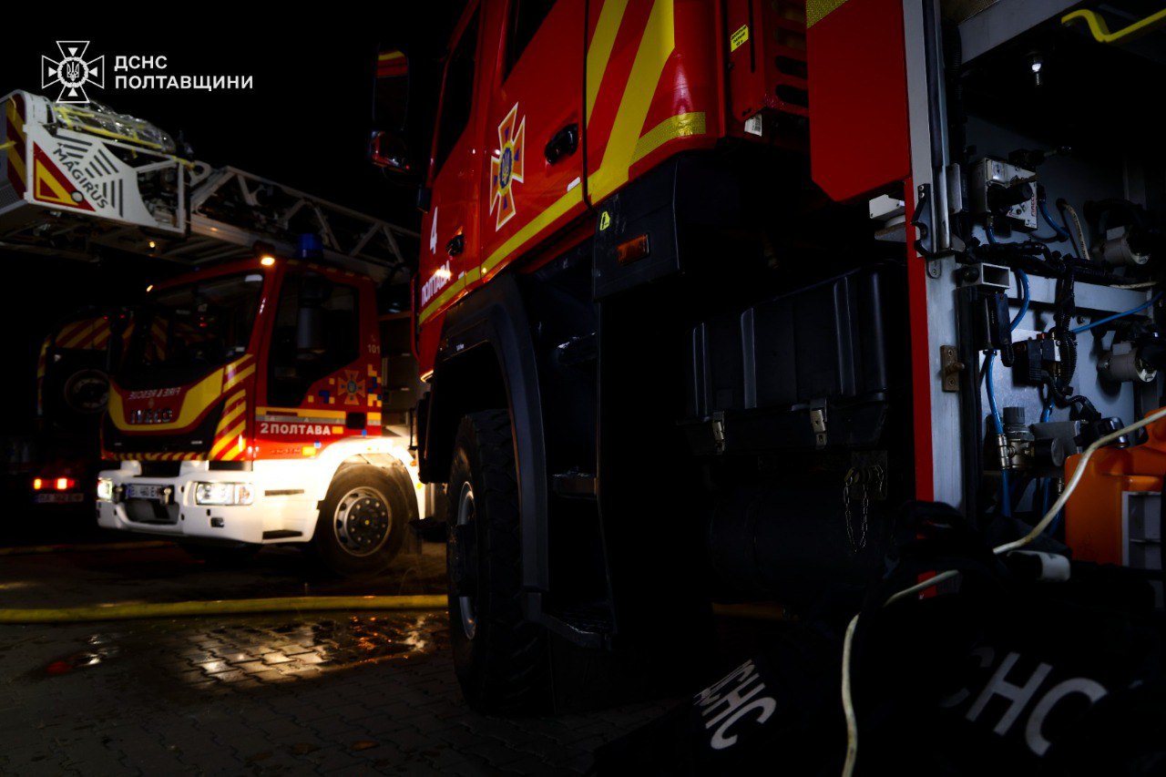 Через російську атаку під Полтавою згорів склад готової продукції одного з підприємств — фото 8