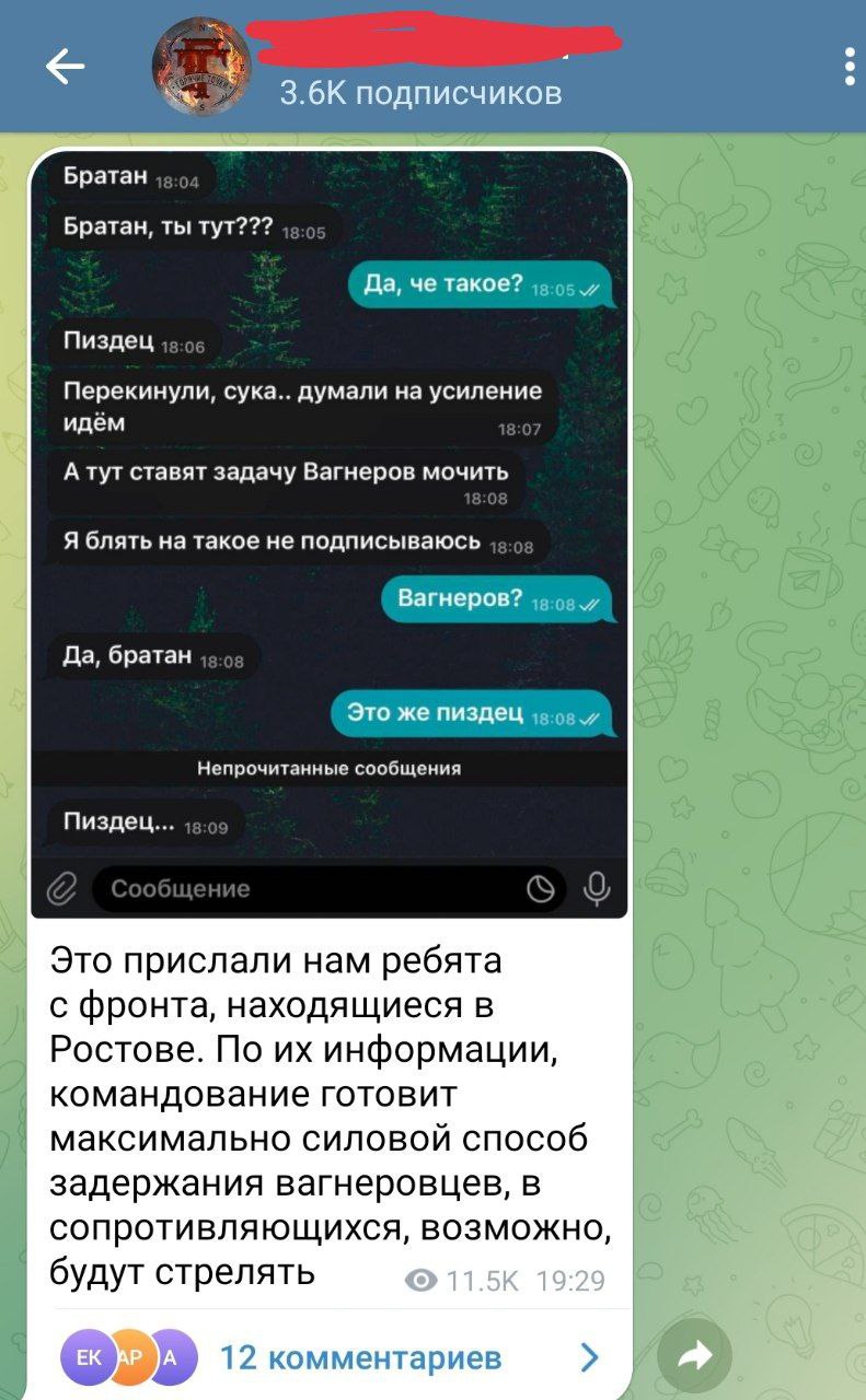 Пригожин заявив, що повісить Шойгу після удару по позиціях Вагнера. Гіркін кричить про переворот — фото