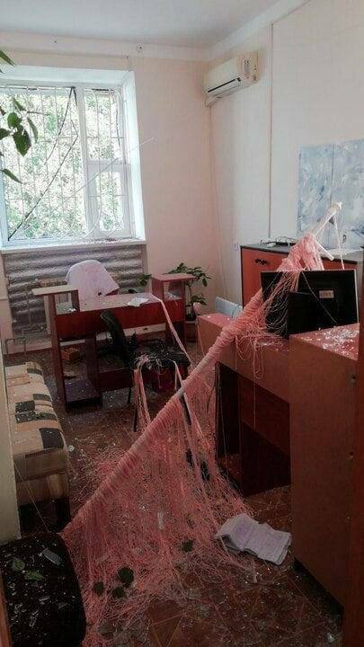В Бердянске прогремел взрыв возле штаба коллаборантов: фото — фото