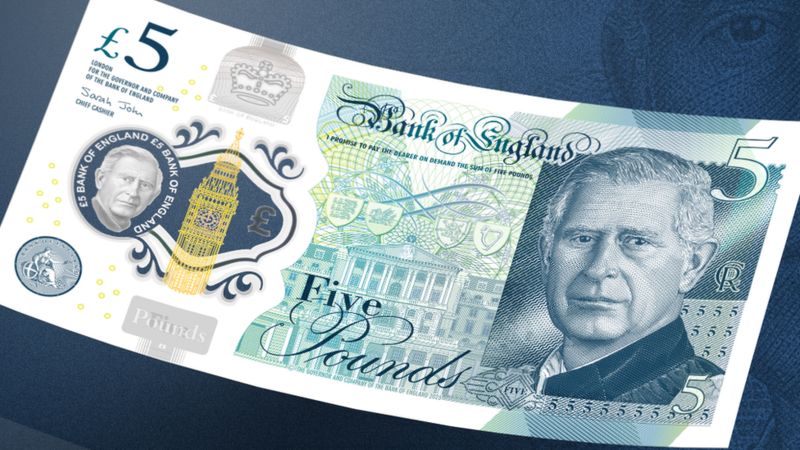 В Англии показали банкноты с портретом Чарльза III — фото