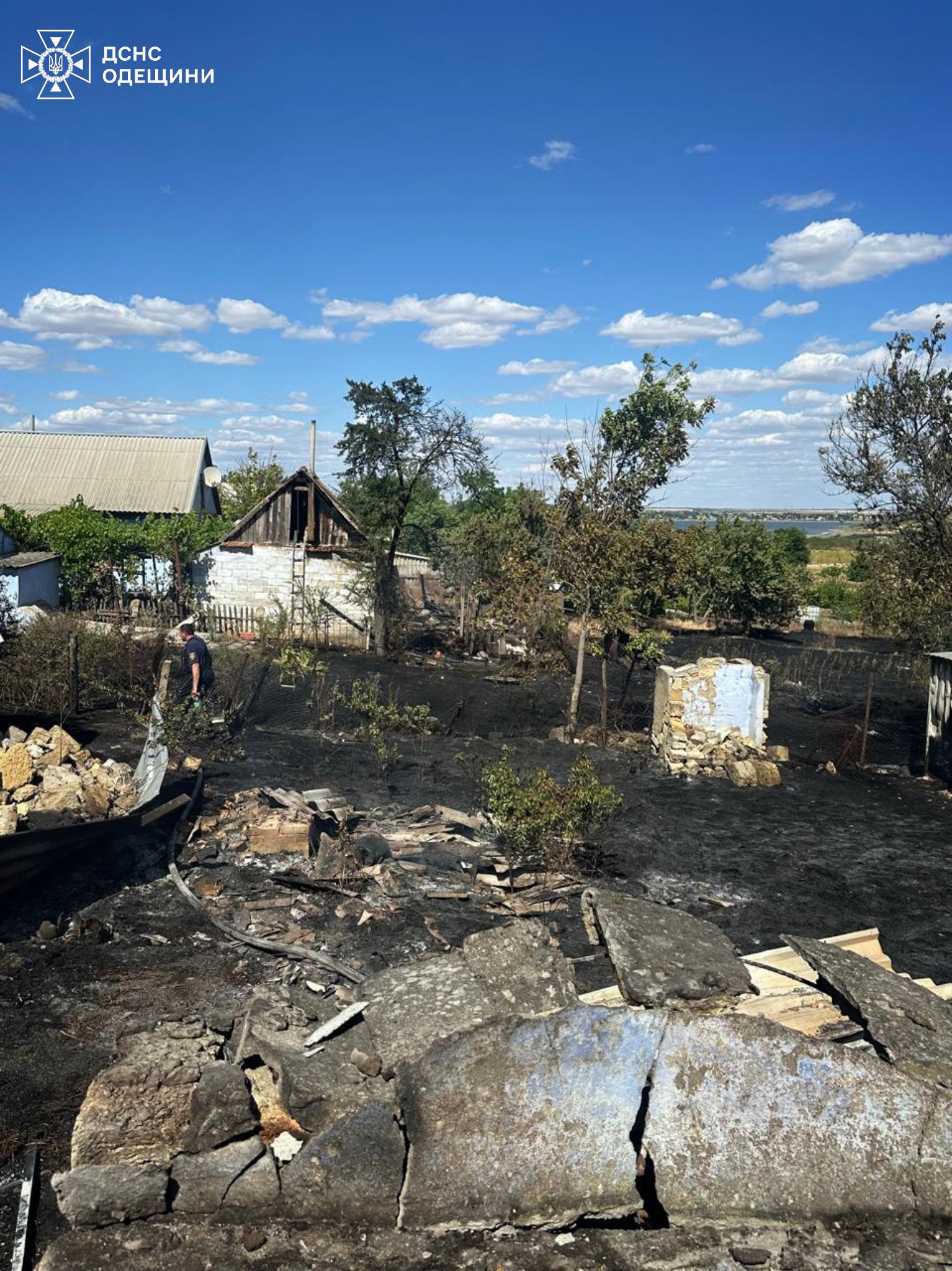Одна людина загинула, троє постраждали, спалюючи сухостій у спеку, на Одещині — фото 5
