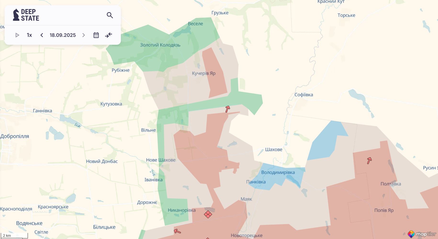 Сили оборони відкинули росіян біля Володимирівки, але окупанти просунулися у трьох областях - DeepState — фото 2