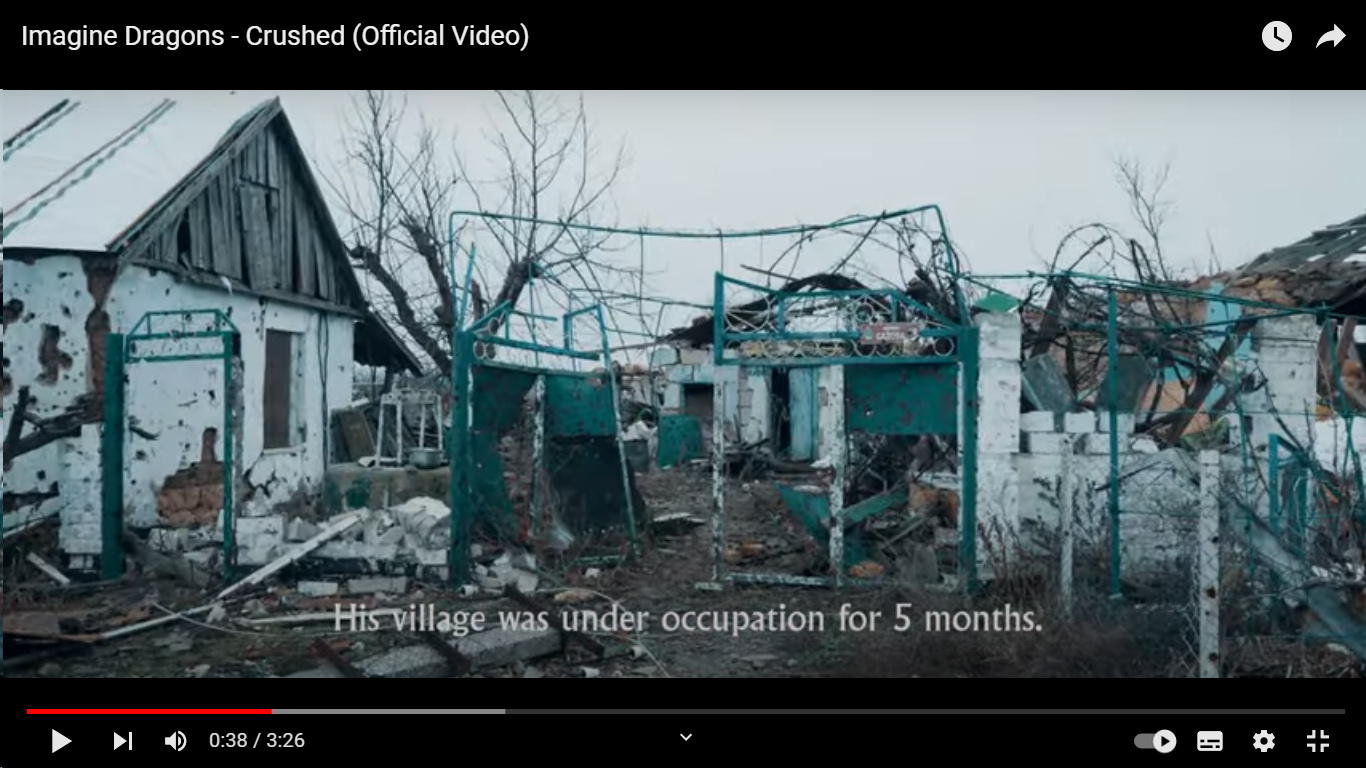 Тысячи украинцев благодарят Imagine Dragons за клип, снятый на передовой в Украине: видео — фото